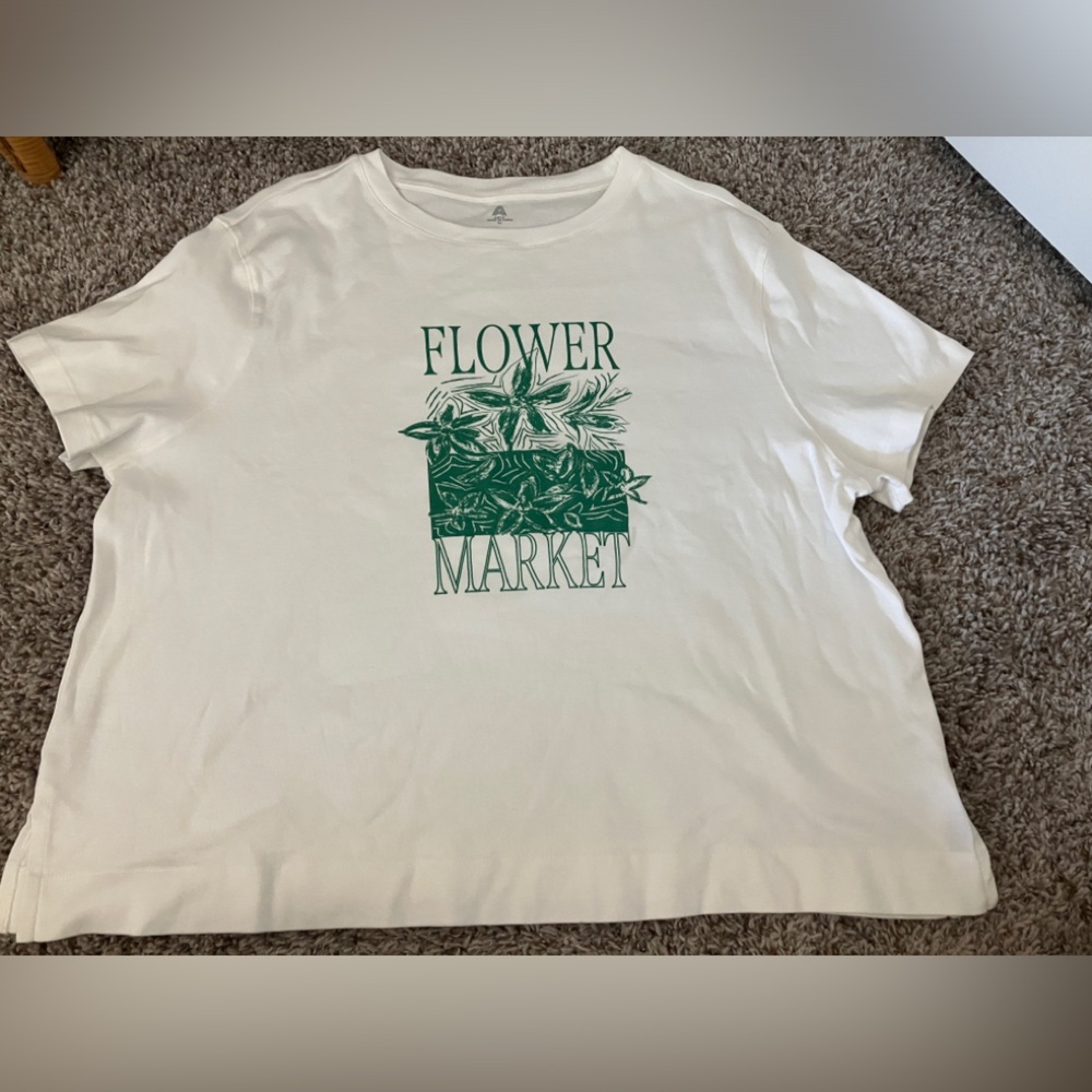 ABLE Flower Market Boxy Tee